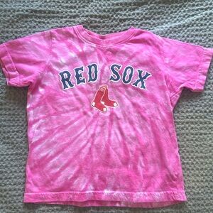 Red Sox tie dye kids shirt 3T